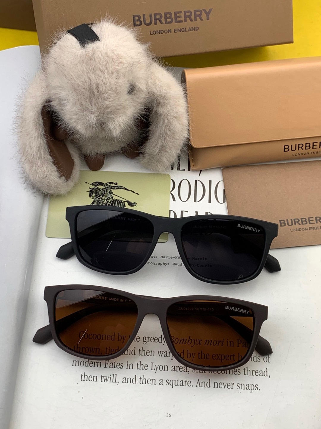 【偏光系列太阳镜】🎈原版出货 巴宝莉网红超爆款💙经典奢华全球风[强][酷][亲亲] 时尚方框太阳镜[得意