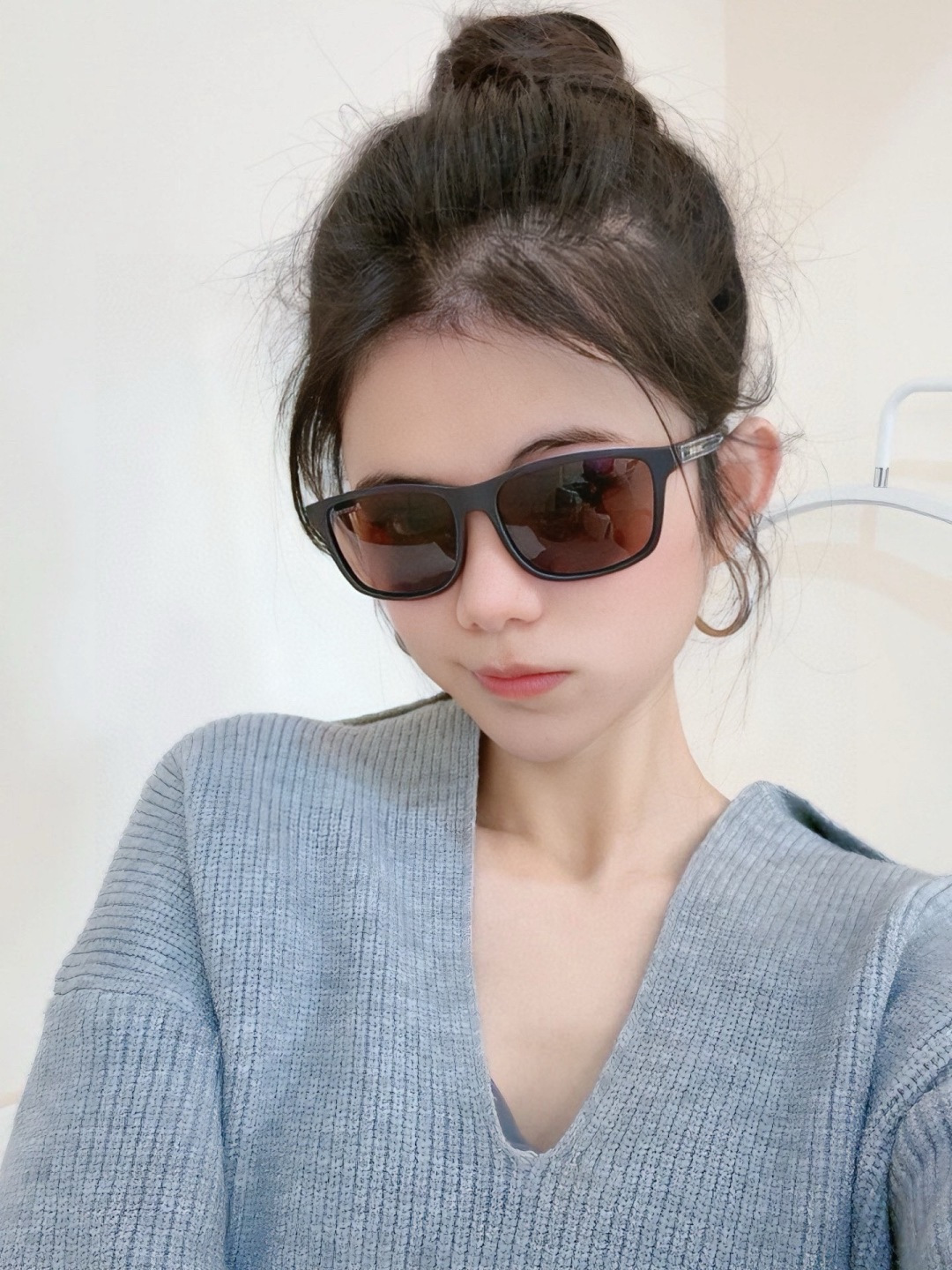 【偏光系列太阳镜】🎈原版出货 巴宝莉网红超爆款💙经典奢华全球风[强][酷][亲亲] 时尚方框太阳镜[得意