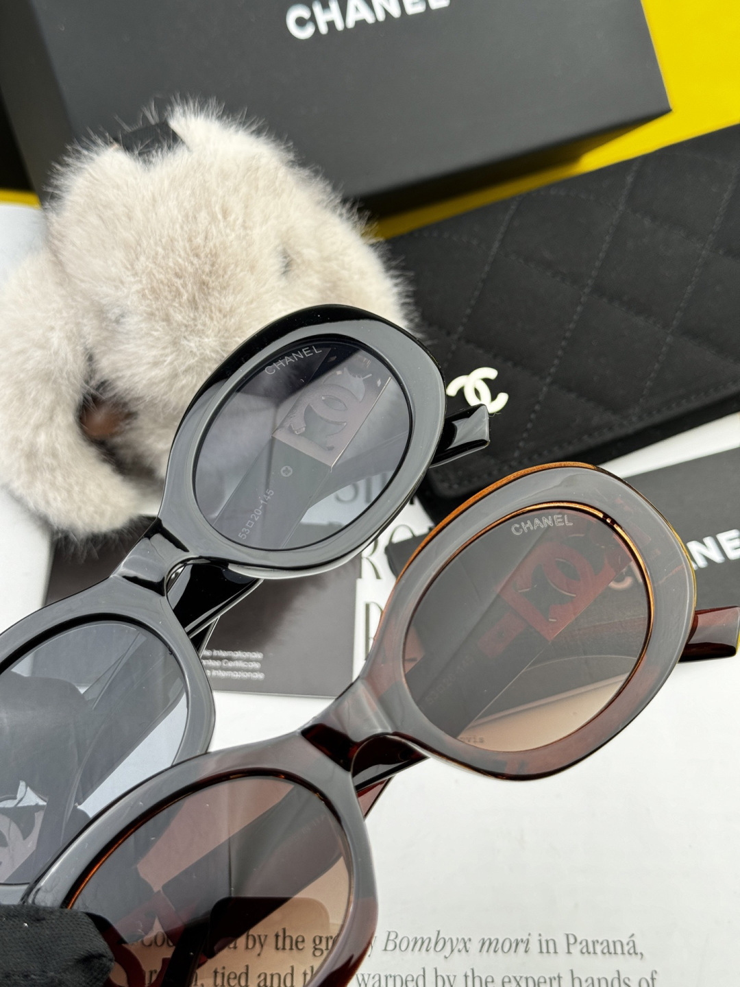 新品CHANEL 香奈儿太阳镜以独特魅力和前卫风格诠释春夏最新眼镜，质感超好佩带舒适 型号：CH9580