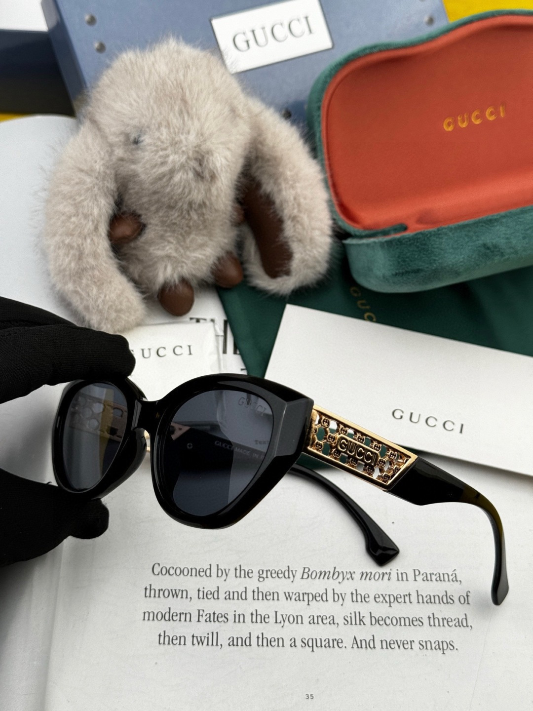 🔺 【GUCCI】开春新款 潮流爆款 时尚小框太阳镜 高品质 佩戴舒适 网红潮款墨镜 型号：G5983