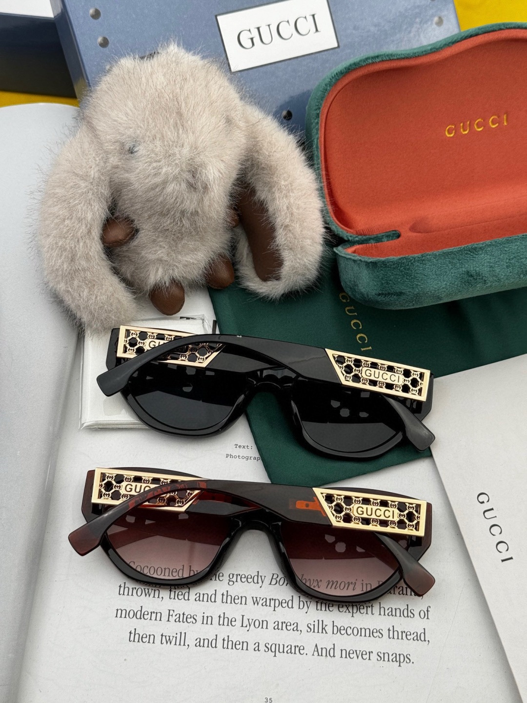 🔺 【GUCCI】开春新款 潮流爆款 时尚小框太阳镜 高品质 佩戴舒适 网红潮款墨镜 型号：G5983