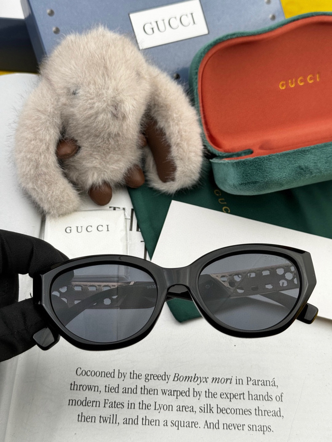 🔺 【GUCCI】开春新款 潮流爆款 时尚小框太阳镜 高品质 佩戴舒适 网红潮款墨镜 型号：G5983