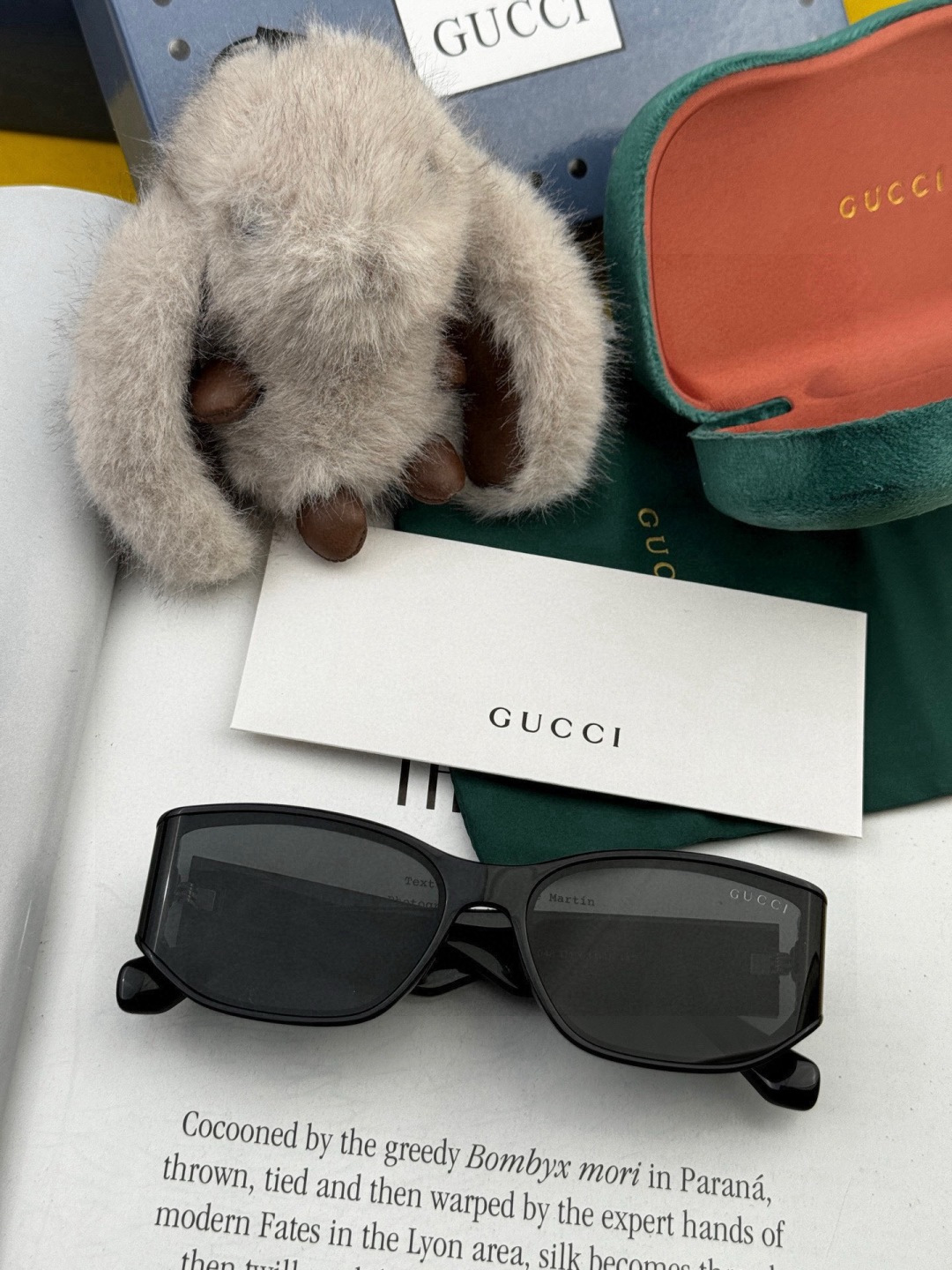 🔺 【GUCCI】开春新款 潮流爆款 时尚方框偏光太阳镜 高品质 佩戴舒适 网红潮款墨镜 女士高清尼龙偏