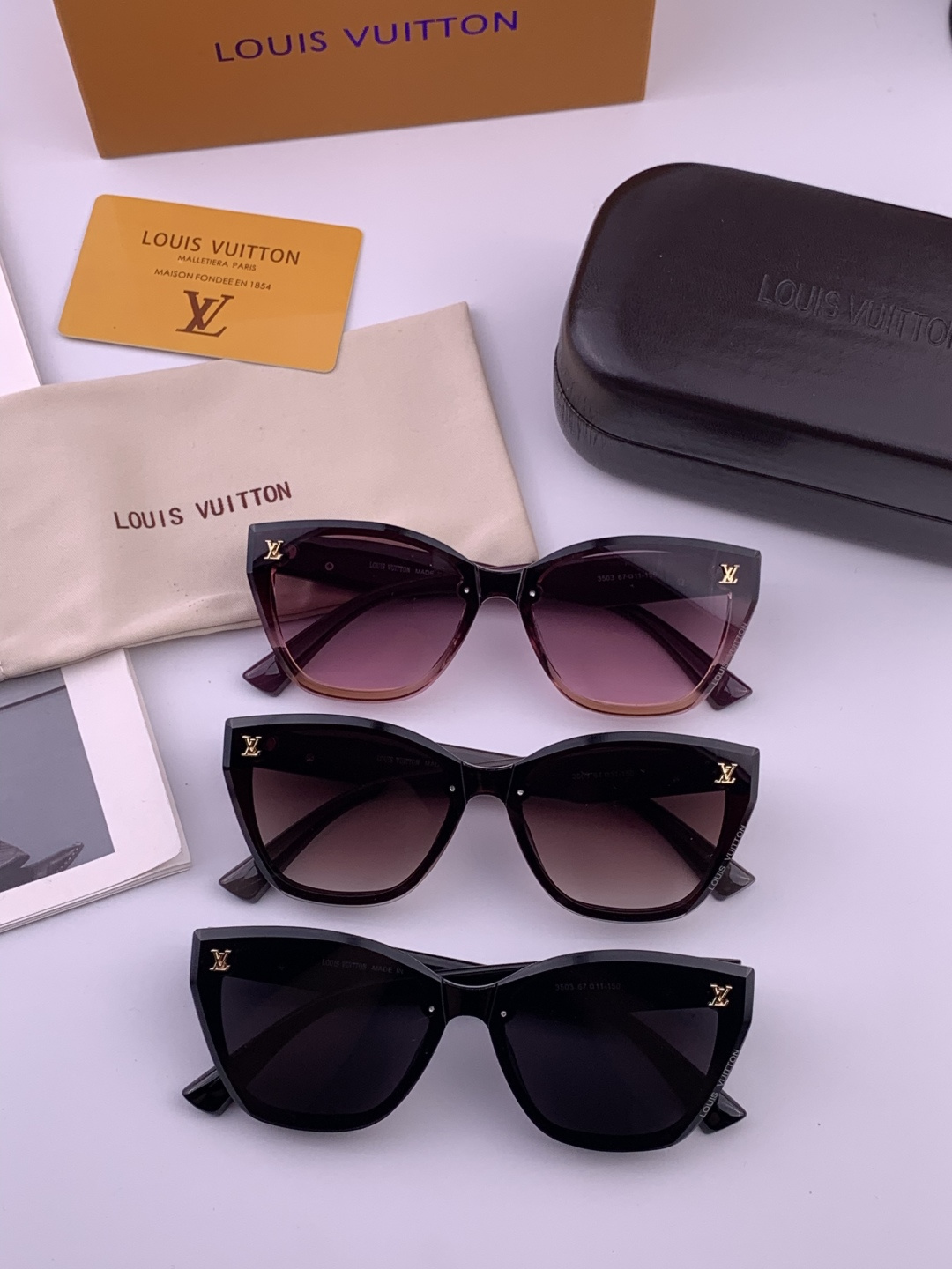 LV 太阳镜潮品官网模特同款 [玫瑰][玫瑰]四叶草🍀精致个性设计简约时尚 高品质值得拥有绝对潮爆整个夏