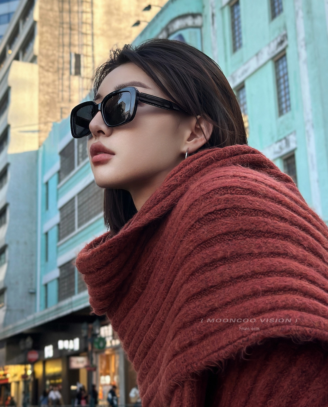 【CHANEL】香奈儿 新款潮流爆款 时尚方框太阳镜 佩戴舒适 网红潮款墨镜 女士高清加厚偏光太阳镜🕶️