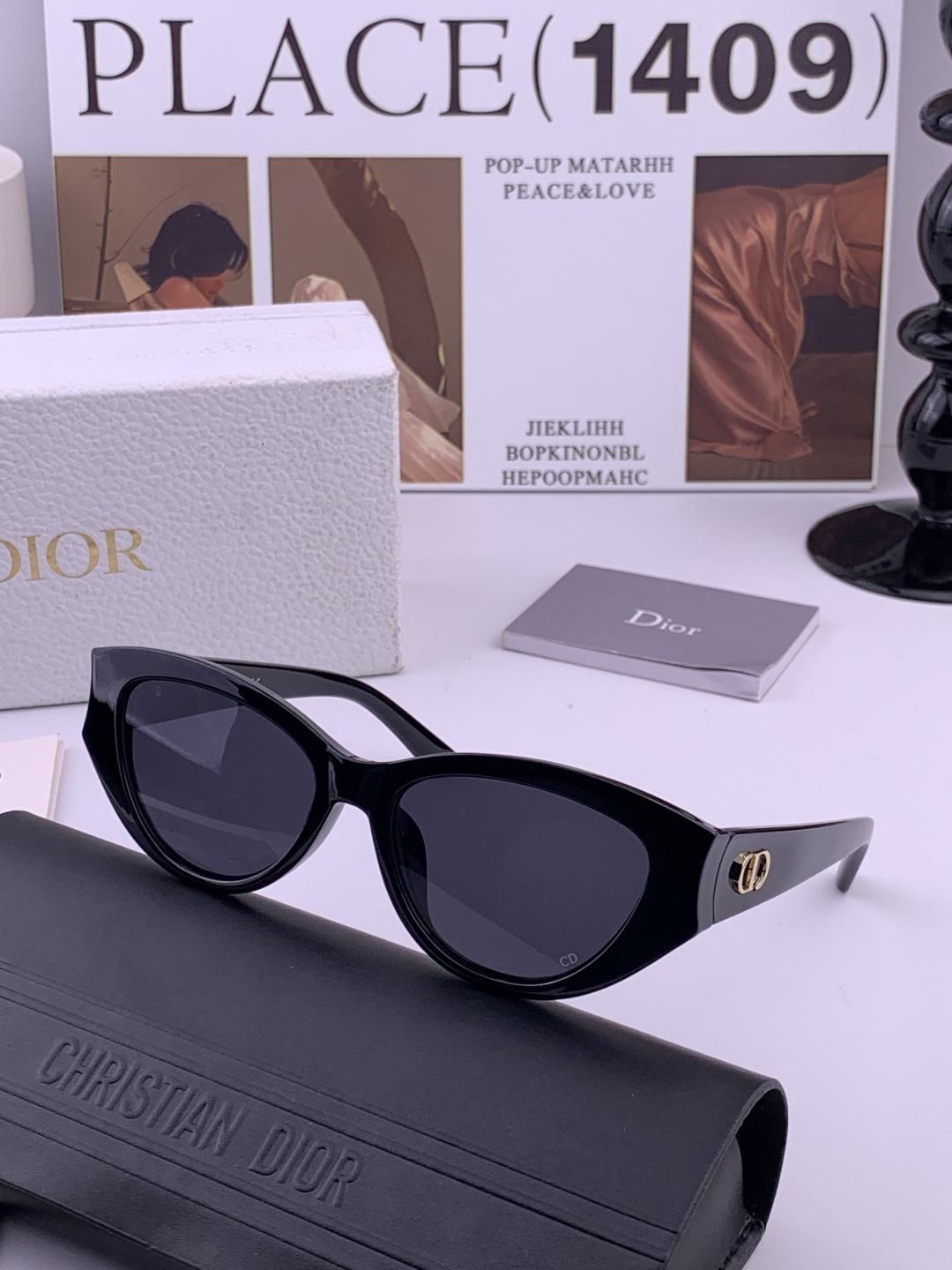 🔺 【DIOR-迪奥】开春新款 潮流爆款 时尚太阳镜 高品质 佩戴舒适 网红潮款墨镜 型号：D0293