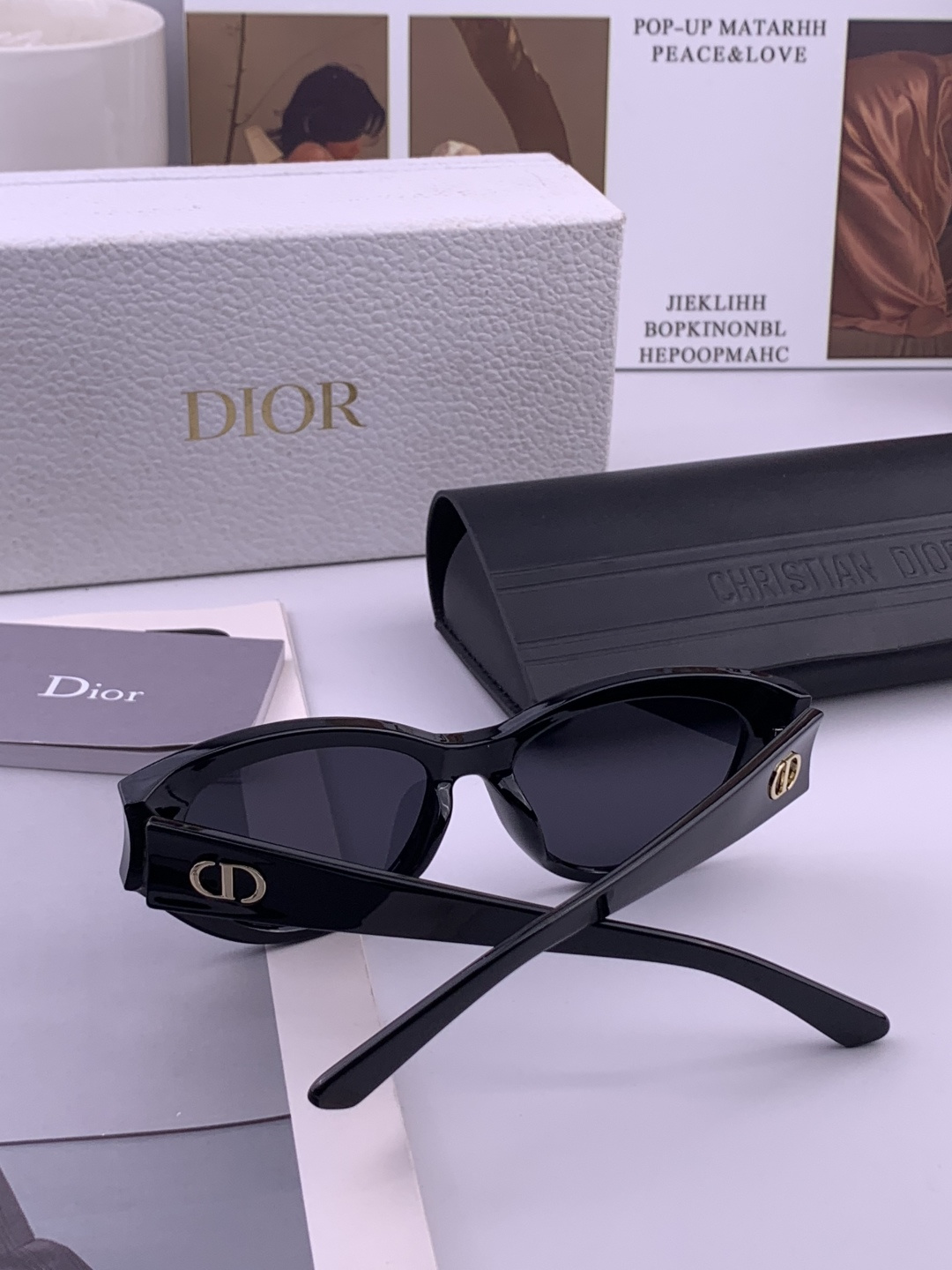 🔺 【DIOR-迪奥】开春新款 潮流爆款 时尚太阳镜 高品质 佩戴舒适 网红潮款墨镜 型号：D0293