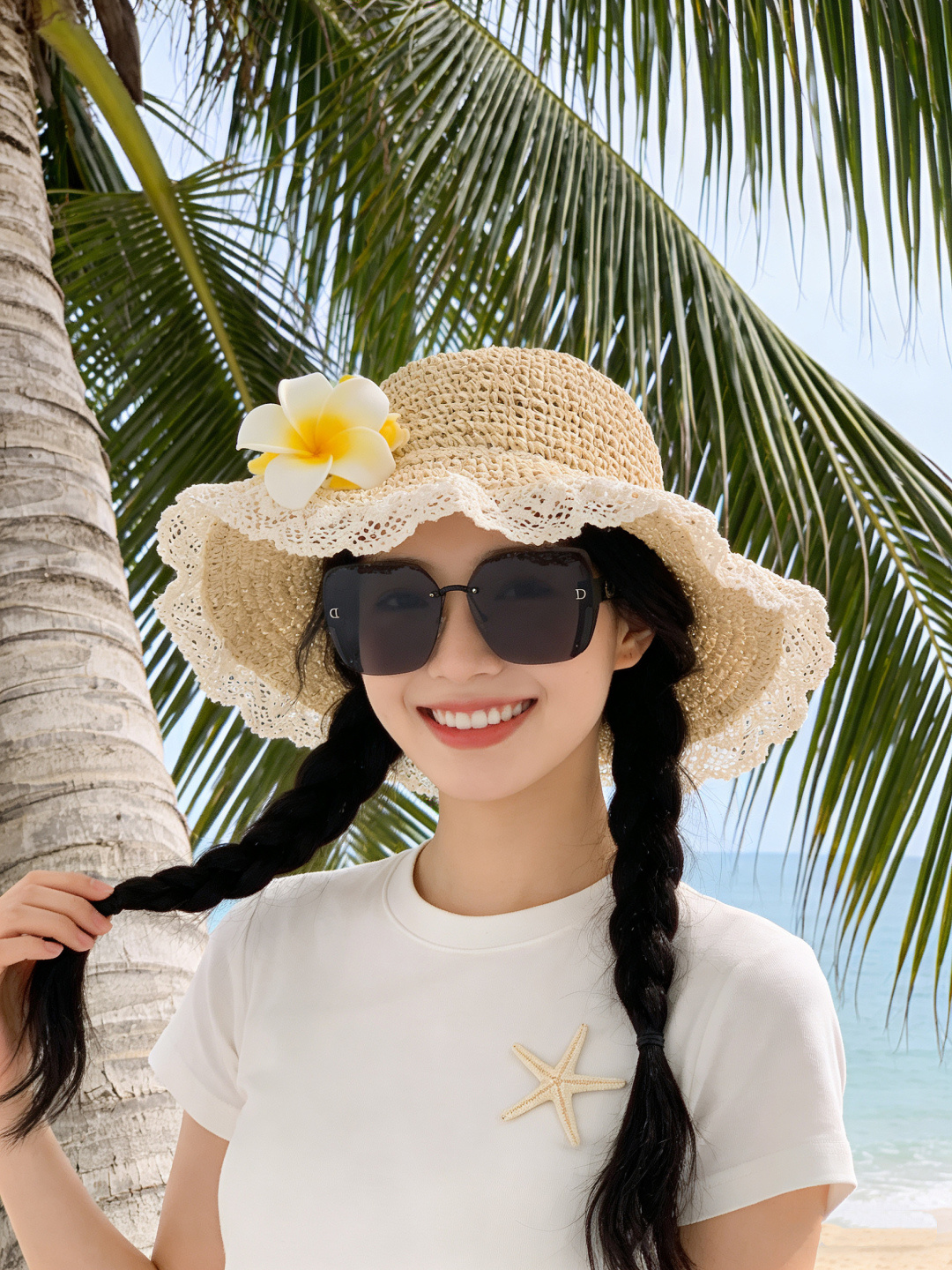 🔺 【DIOR-迪奥】开春新款 潮流爆款 时尚方框太阳镜 高品质 佩戴舒适 网红潮款墨镜 女士高清太阳镜