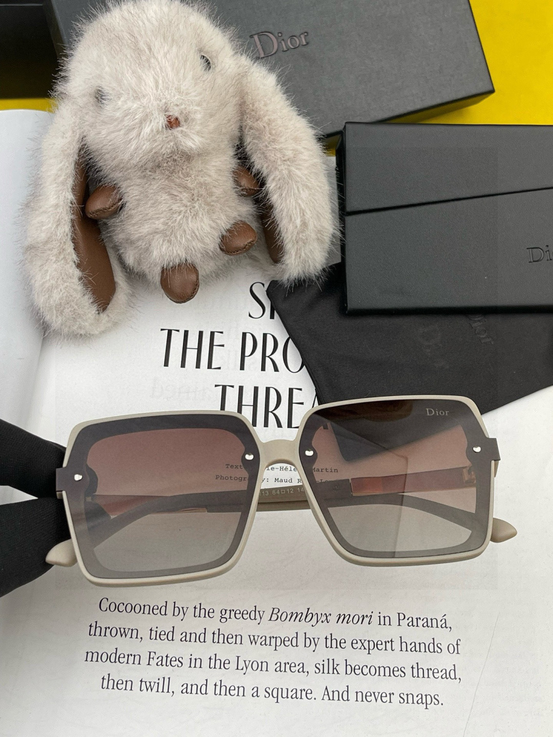 🔺 【DIOR-迪奥】开春新款 潮流爆款 时尚方框偏光太阳镜 高品质 佩戴舒适 网红潮款墨镜 女士高清偏