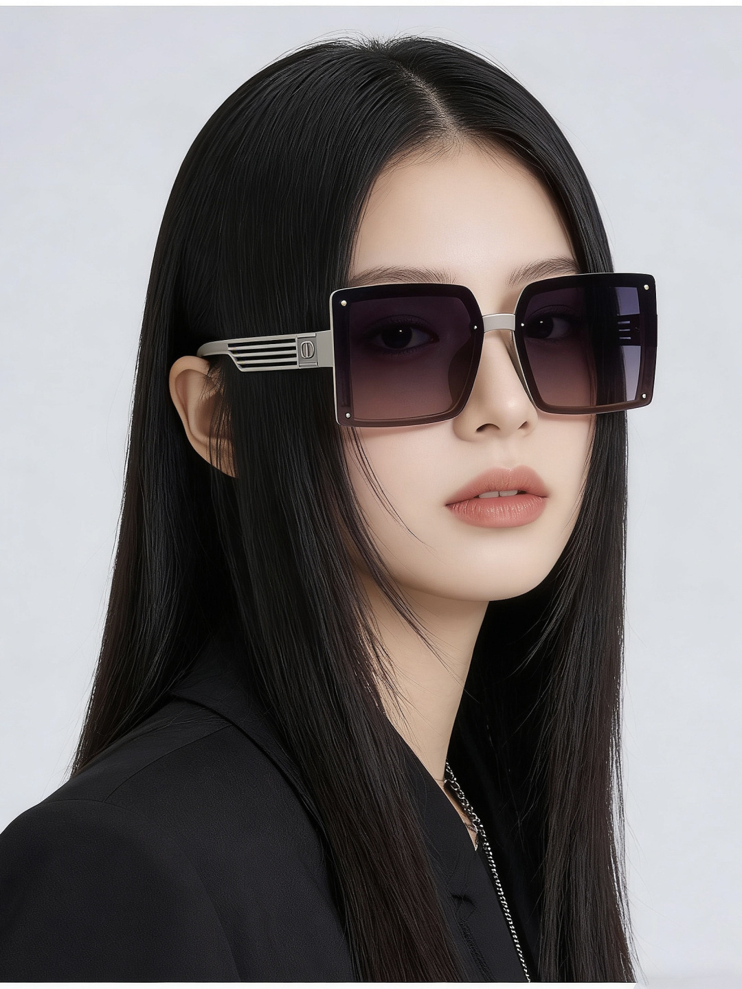 🔺 【DIOR-迪奥】开春新款 潮流爆款 时尚方框偏光太阳镜 高品质 佩戴舒适 网红潮款墨镜 型号：D1