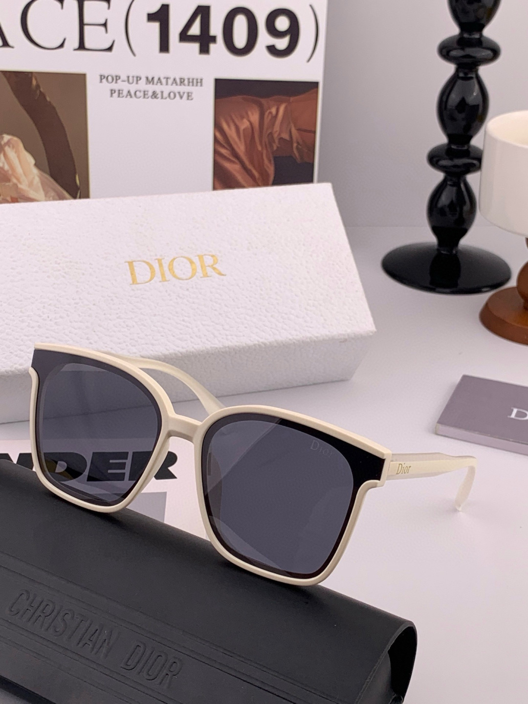 新款！新款出货！女士高清加厚偏光太阳镜🕶️ 🎉💍新款偏光太阳镜[得意]开车驾驶镜时尚墨镜💐💐🌸世界顶级奢