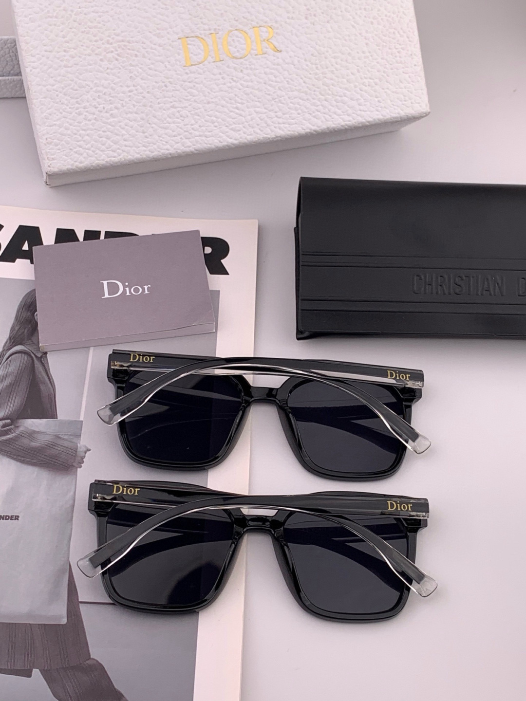 新款！新款出货！女士高清加厚偏光太阳镜🕶️ 🎉💍新款偏光太阳镜[得意]开车驾驶镜时尚墨镜💐💐🌸世界顶级奢