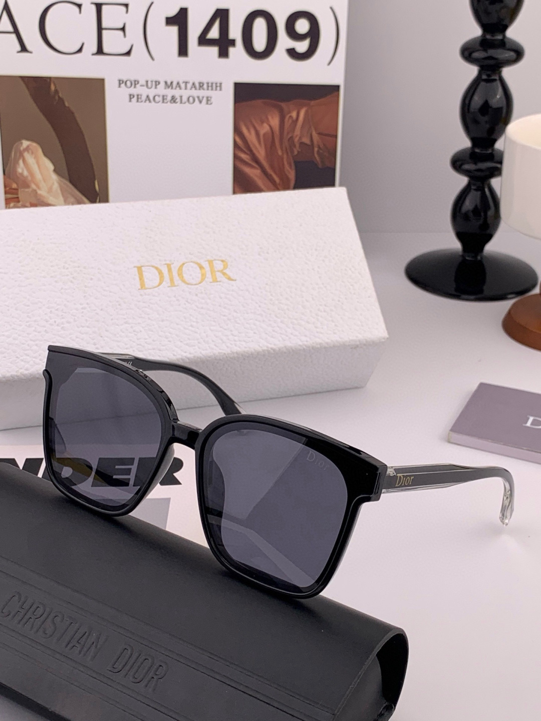 新款！新款出货！女士高清加厚偏光太阳镜🕶️ 🎉💍新款偏光太阳镜[得意]开车驾驶镜时尚墨镜💐💐🌸世界顶级奢