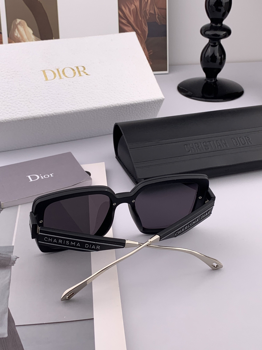 🔺 【DIOR-迪奥】开春新款 潮流爆款 时尚方框太阳镜 高品质 佩戴舒适 网红潮款墨镜 女士高清太阳镜