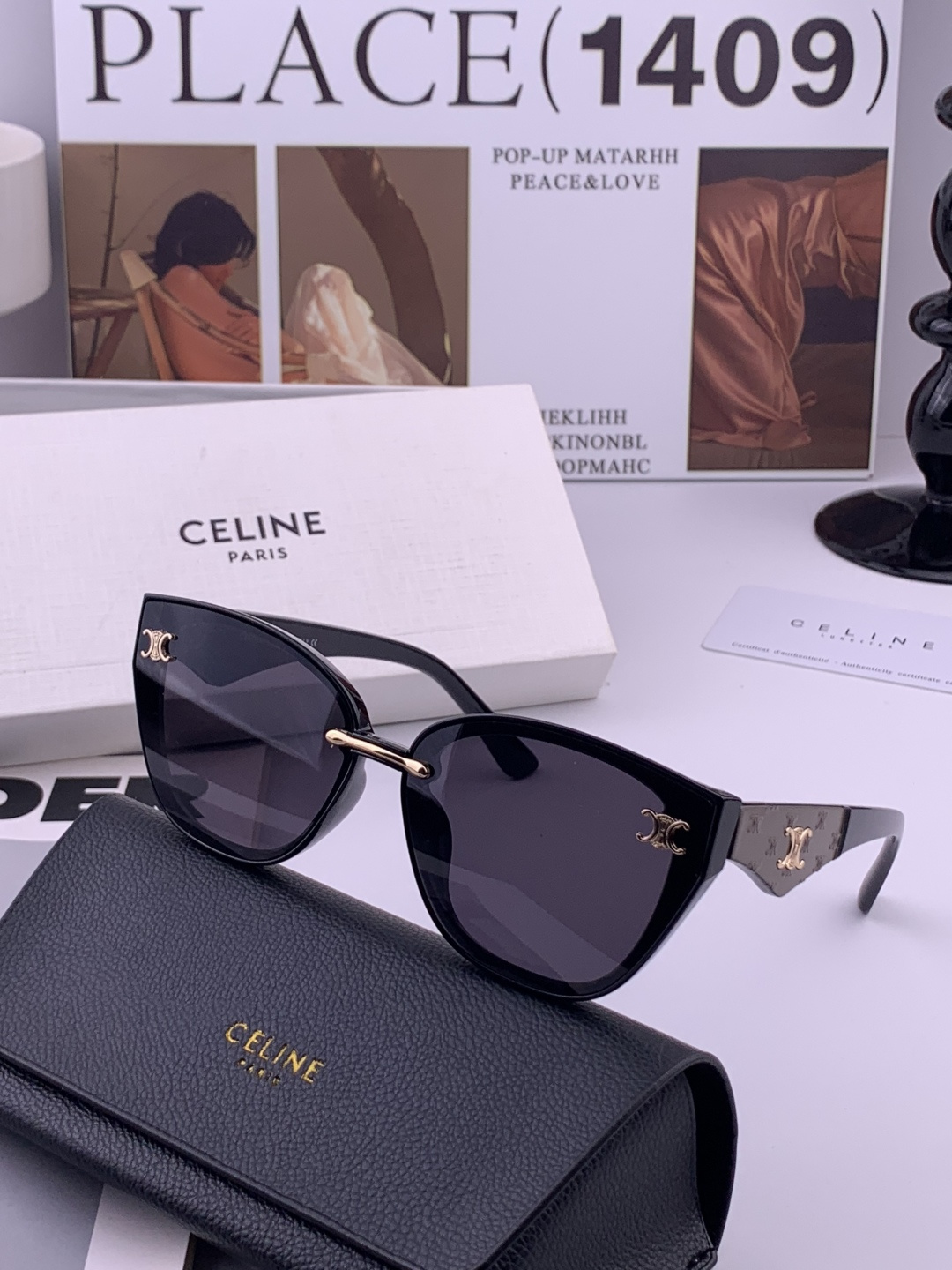 🌷🌷瑟琳新款到货🆕🆕[酷][酷]高品质 2⃣️色潮品[强][强]大框型太阳镜➕简约logo装饰！太阳镜，