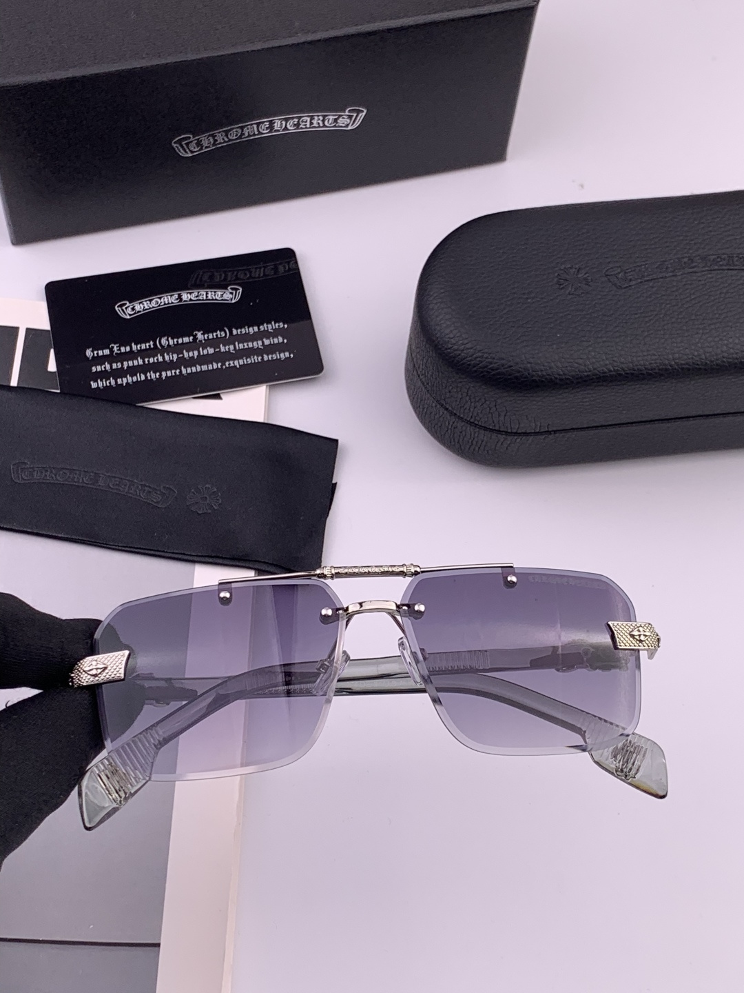 CHROME HEART 克罗心新款太阳眼镜 太阳镜墨镜 风镜设计理念！ KLX88892