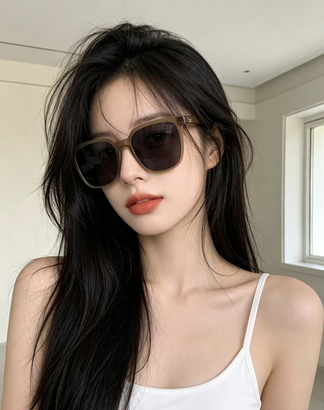 🔺 【GUCCI-偏光太阳镜】开春新款 潮流爆款 时尚偏光太阳镜 高品质 佩戴舒适 网红潮款墨镜 女士高