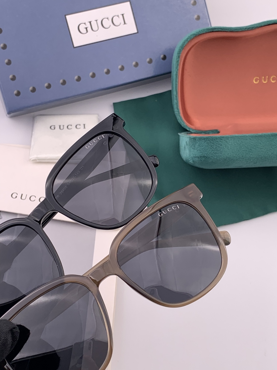 🔺 【GUCCI-偏光太阳镜】开春新款 潮流爆款 时尚偏光太阳镜 高品质 佩戴舒适 网红潮款墨镜 女士高