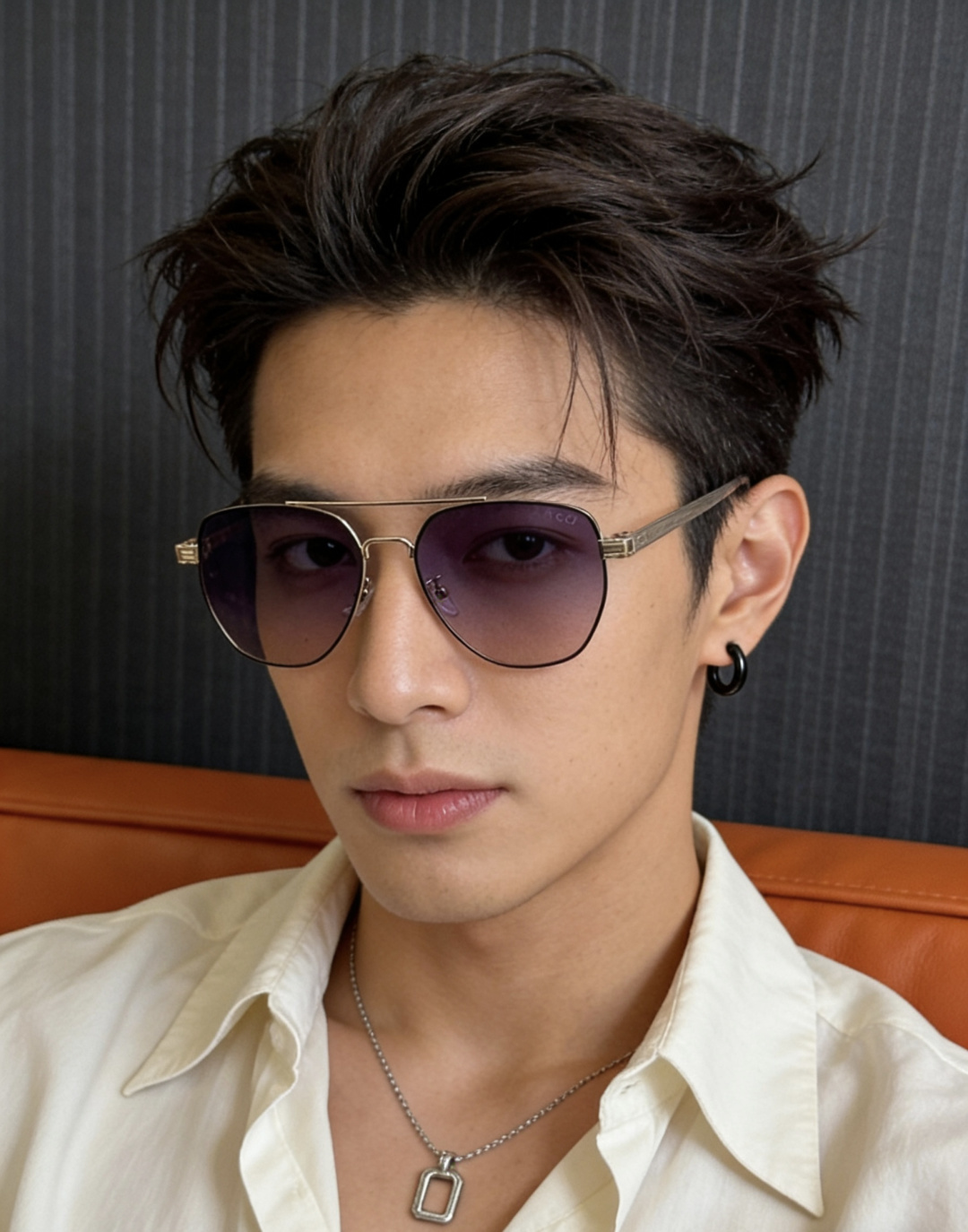 Gucci 。 高品质男女款墨镜 👍 进口宝丽来偏光镜片 。蛤蟆镜 开车钓鱼都可 。百搭显瘦墨镜韩版男士