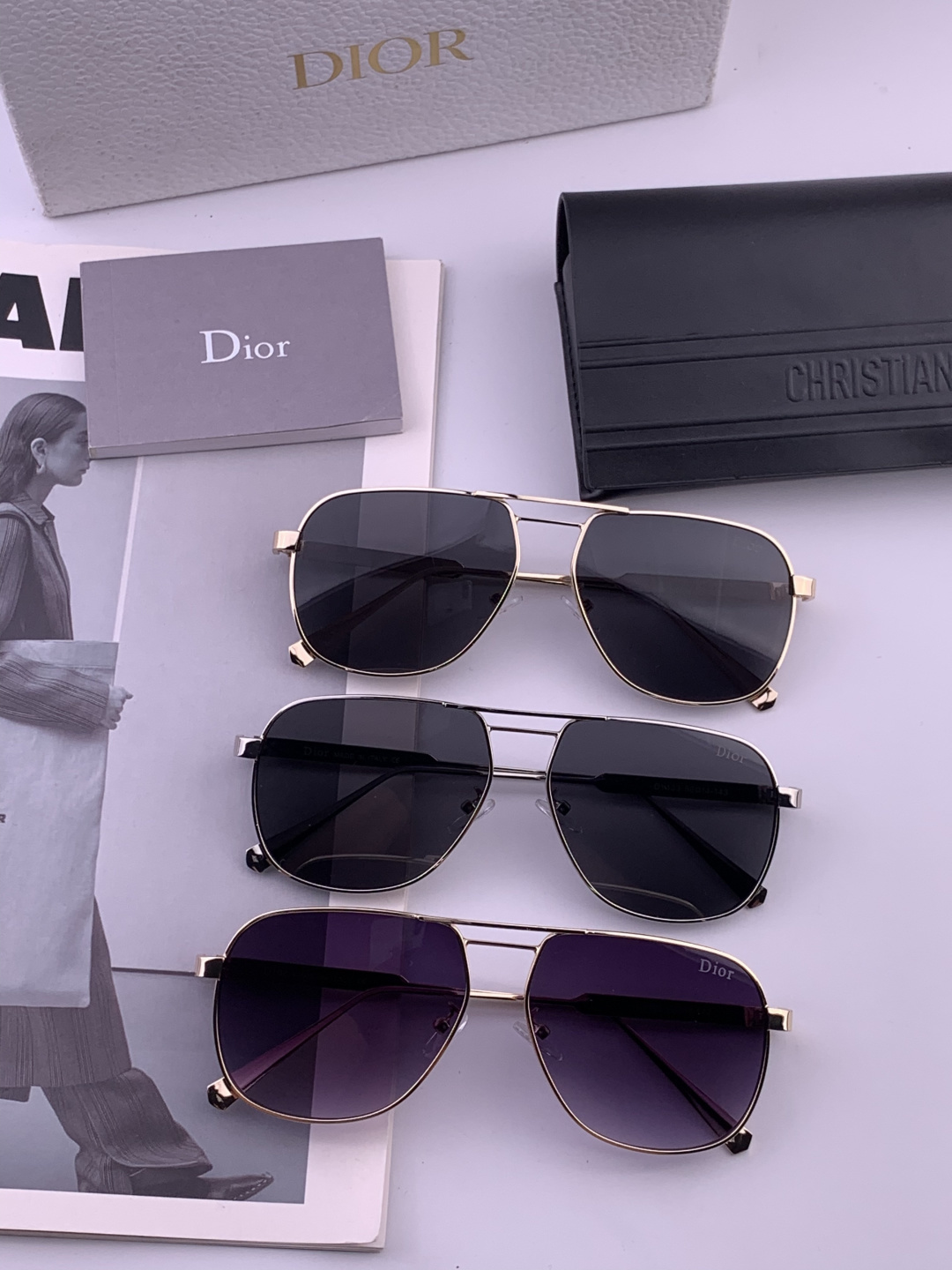 DIOR🌋☔️时尚太阳镜顶级奢侈品[强] 高品质[胜利][亲亲]🍦🍨 [得意] 气质非凡😄 🍫🍪女士开车