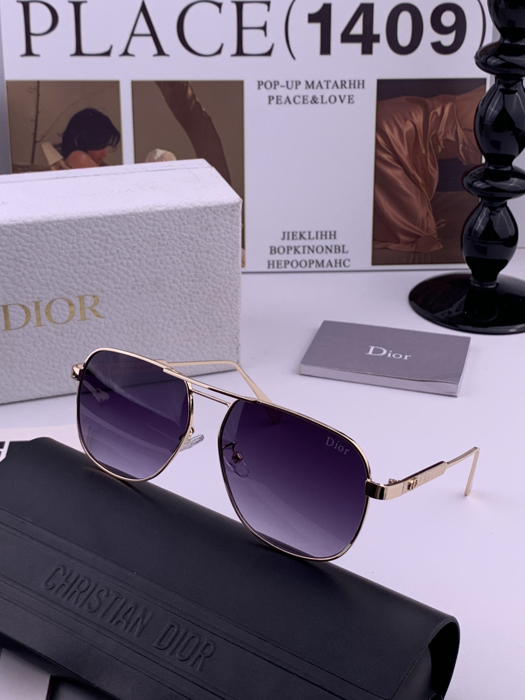 DIOR🌋☔️时尚太阳镜顶级奢侈品[强] 高品质[胜利][亲亲]🍦🍨 [得意] 气质非凡😄 🍫🍪女士开车