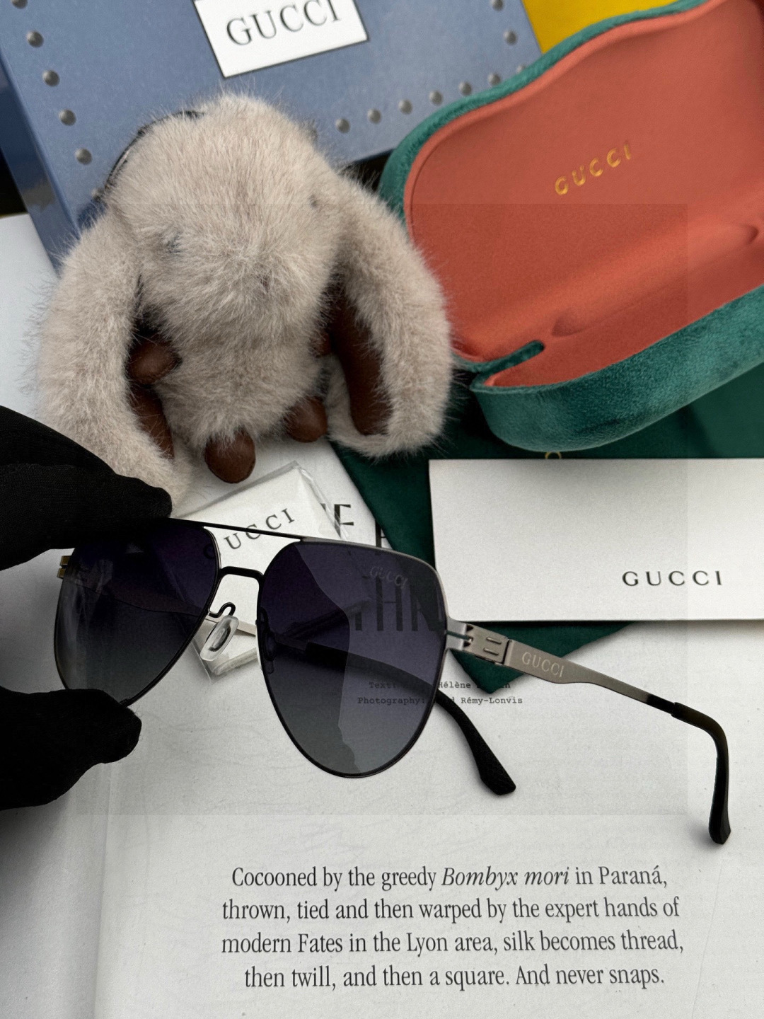 ♦️GUCCI 新款男女情侣款太阳镜多边形墨镜iP电镀永不褪色 超轻超有弹性整幅眼镜无螺丝重要的是压不坏