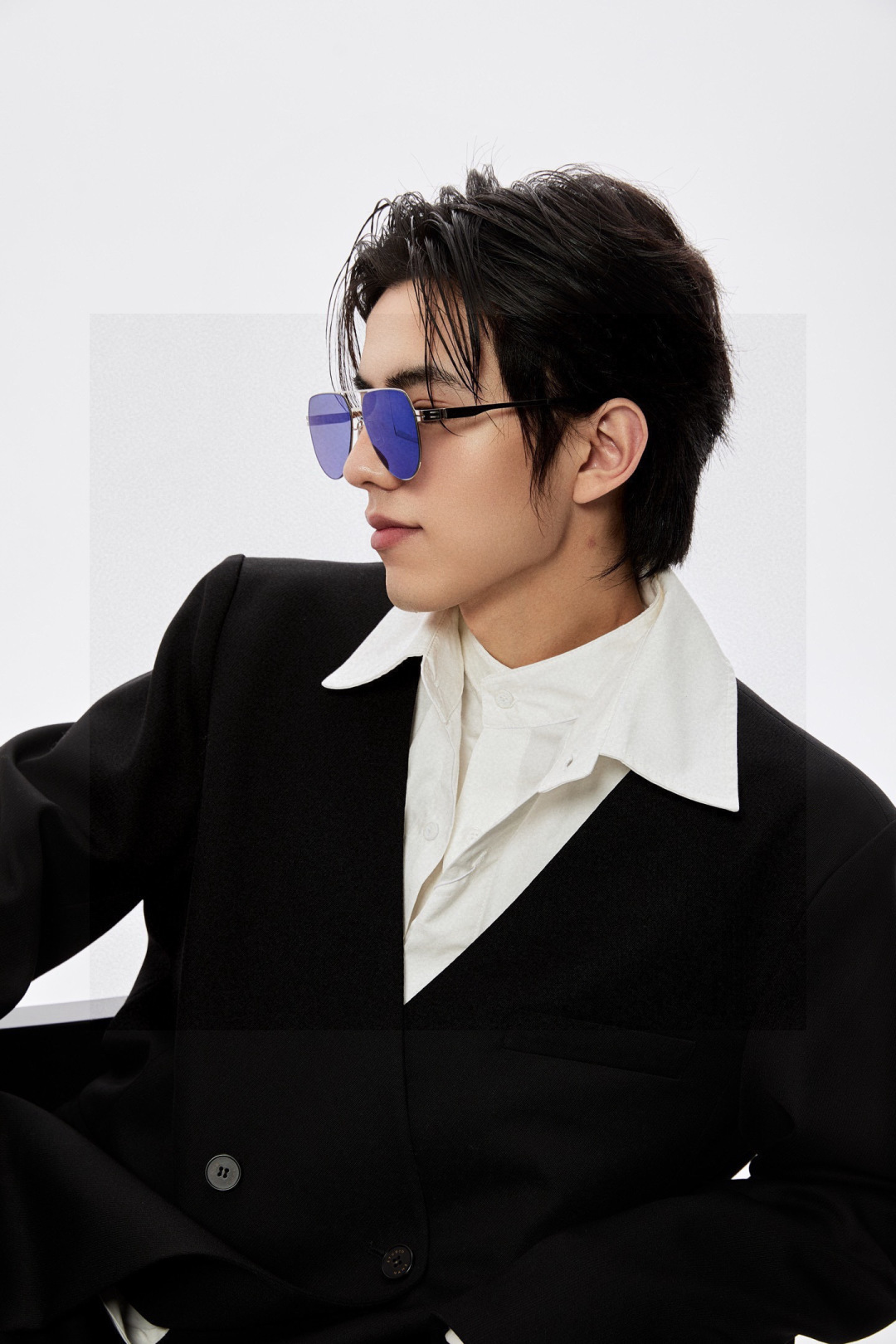 ♦️GUCCI 新款男女情侣款太阳镜多边形墨镜iP电镀永不褪色 超轻超有弹性整幅眼镜无螺丝重要的是压不坏