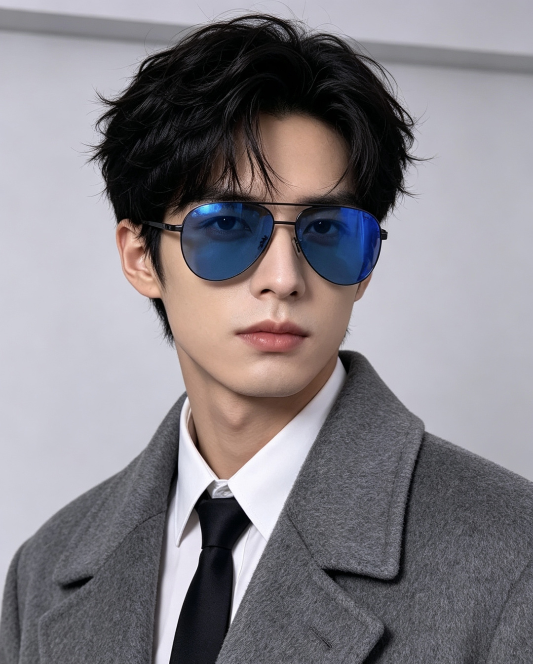 DIOR-迪奥 新款超轻无螺丝压不坏系列情侣款太阳镜高清尼龙镜片 商务旅行版 绅士高清太阳眼镜 （舒适薄