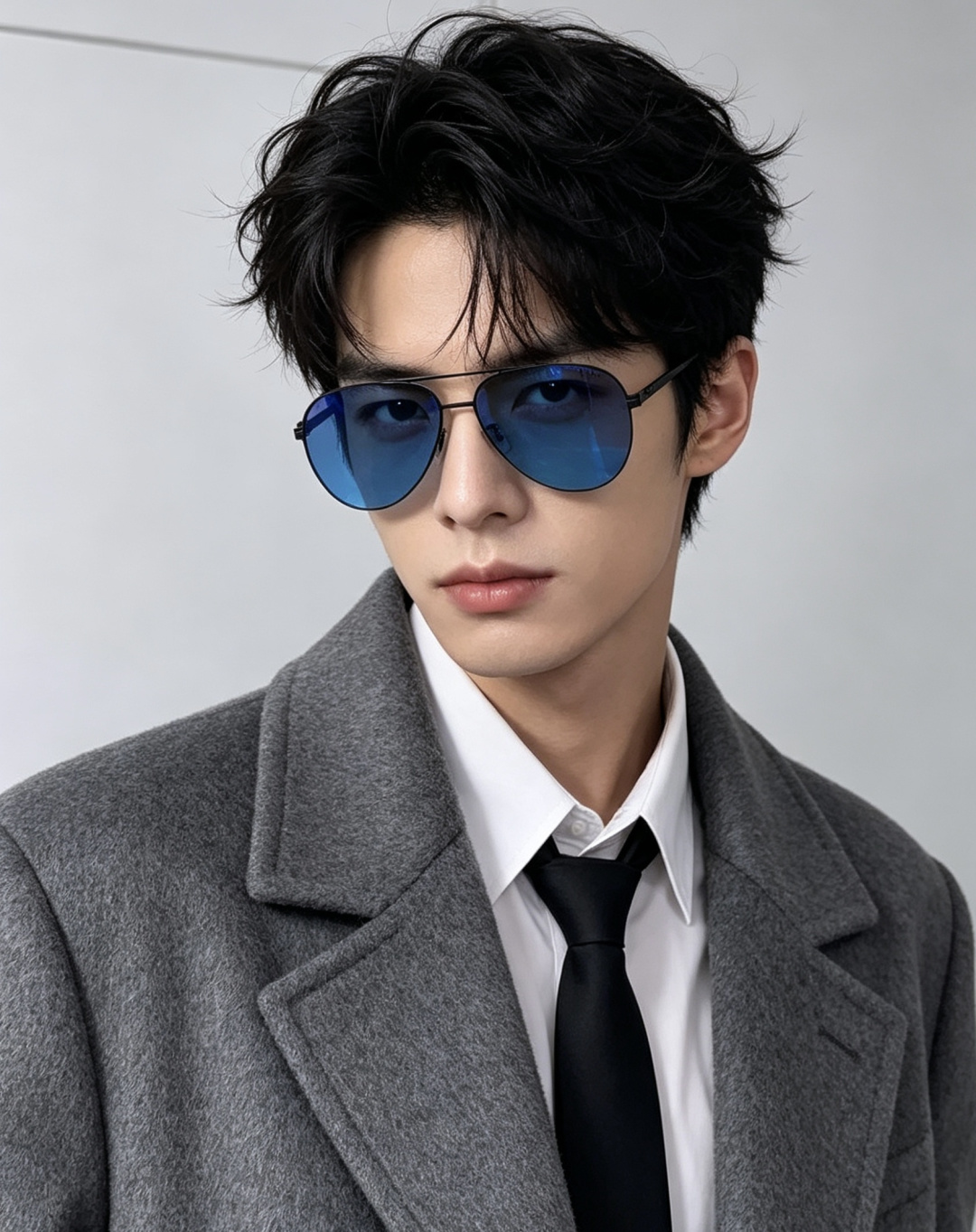 DIOR-迪奥 新款超轻无螺丝压不坏系列情侣款太阳镜高清尼龙镜片 商务旅行版 绅士高清太阳眼镜 （舒适薄