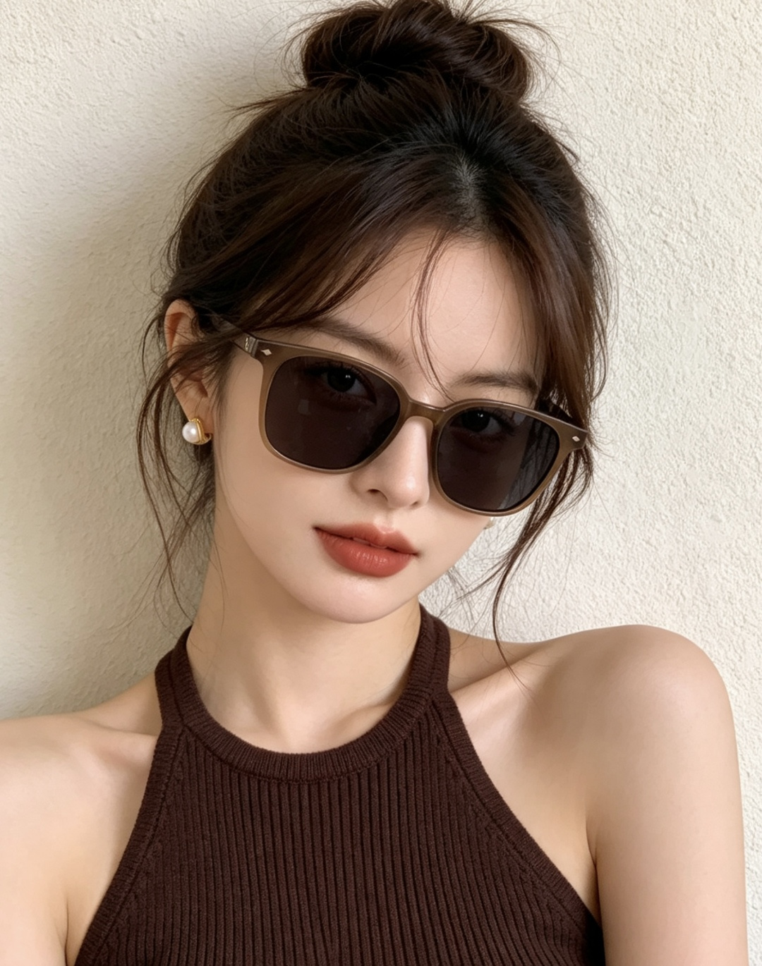 🔺 【GUCCI-偏光太阳镜】开春新款 潮流爆款 时尚偏光太阳镜 高品质 佩戴舒适 网红潮款墨镜 女士高