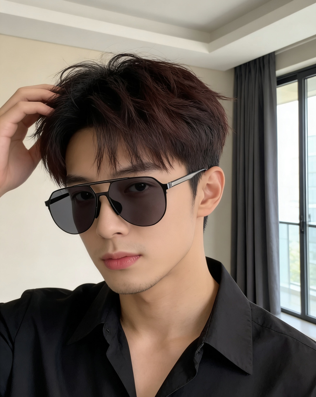 GUCCI 官网原版 新款太阳眼镜 全金属时尚大方框墨镜 高档电镀工艺 品质稳稳滴💪超轻盈 佩戴舒适‼型