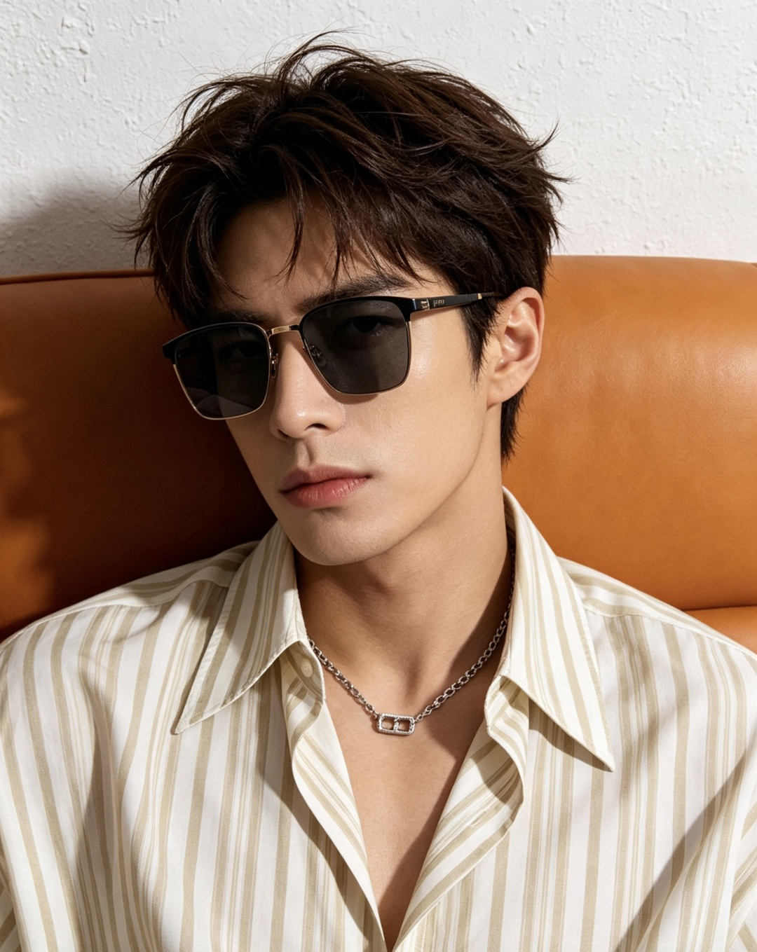♦️GUCCI 新款男女情侣款太阳镜多边形墨镜iP电镀永不褪色 超轻超有弹性整幅眼镜无螺丝重要的是压不坏