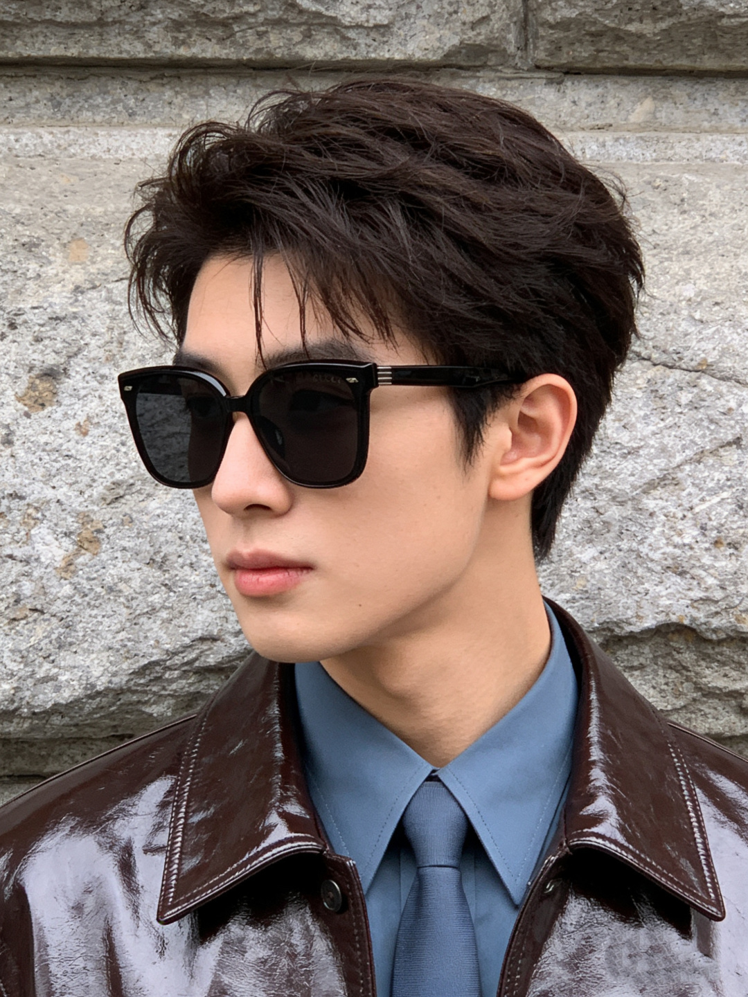 GUCCI 新款尼龙偏光太眼镜，情侣款时尚方框太阳镜佩戴舒适网红潮流款墨镜，大气女人范儿，大脸小脸都好看