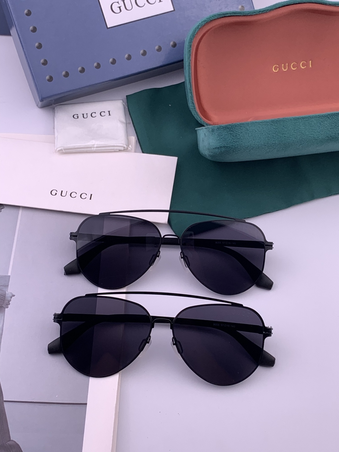 GUCCI 新款轻超无螺丝压不坏列系情侣款韩版偏太光阳镜男女通用墨高镜清尼龙偏光镜片 ✨完品美质‼️太阳