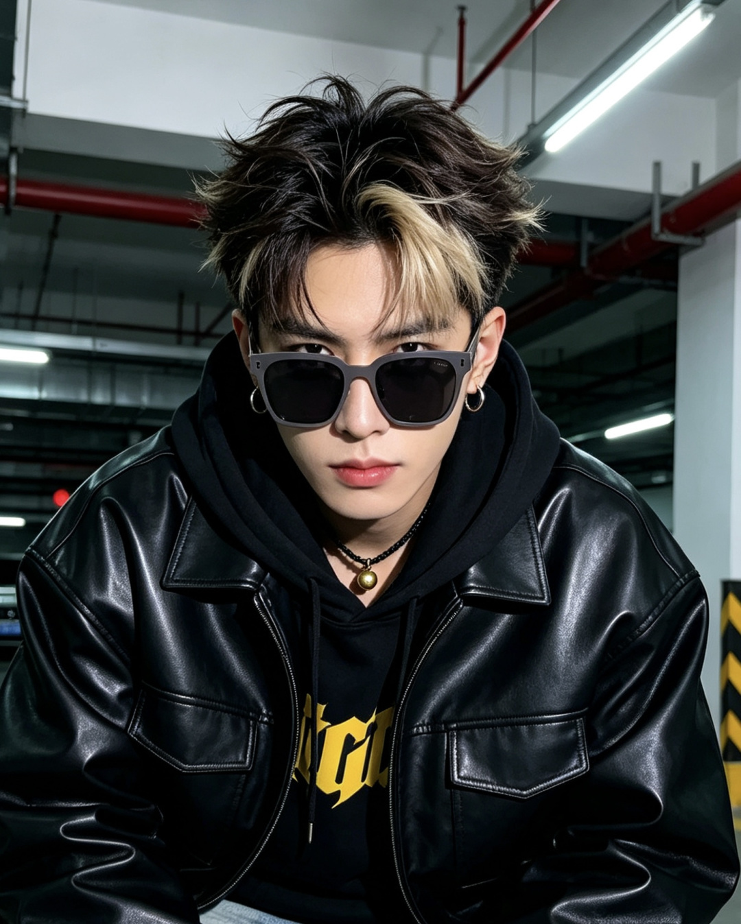 GUCCI 男款炫彩飞行员偏光太阳镜 ❤️材质：高清尼龙加厚卡槽高清偏光镜片 🌹无边框镜架💕颜👍型号：G