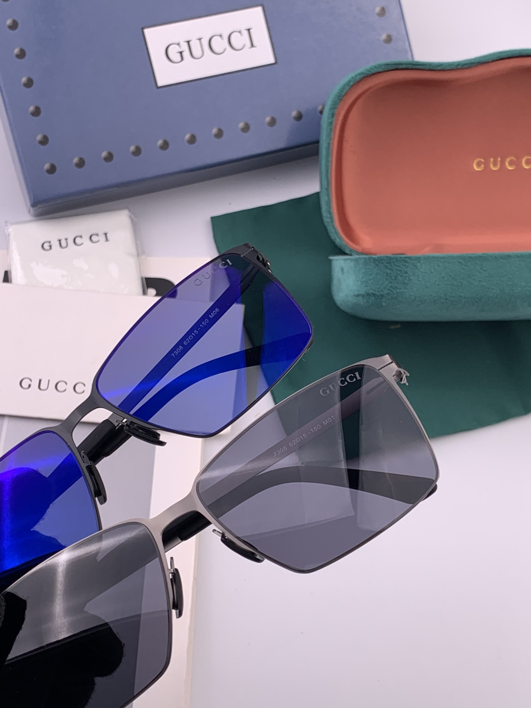 Gucci 春夏新款超轻无螺丝压不坏系列情侣款太阳镜高清尼龙镜片🦅完美品质，适合各种脸型，经典太阳镜亮相