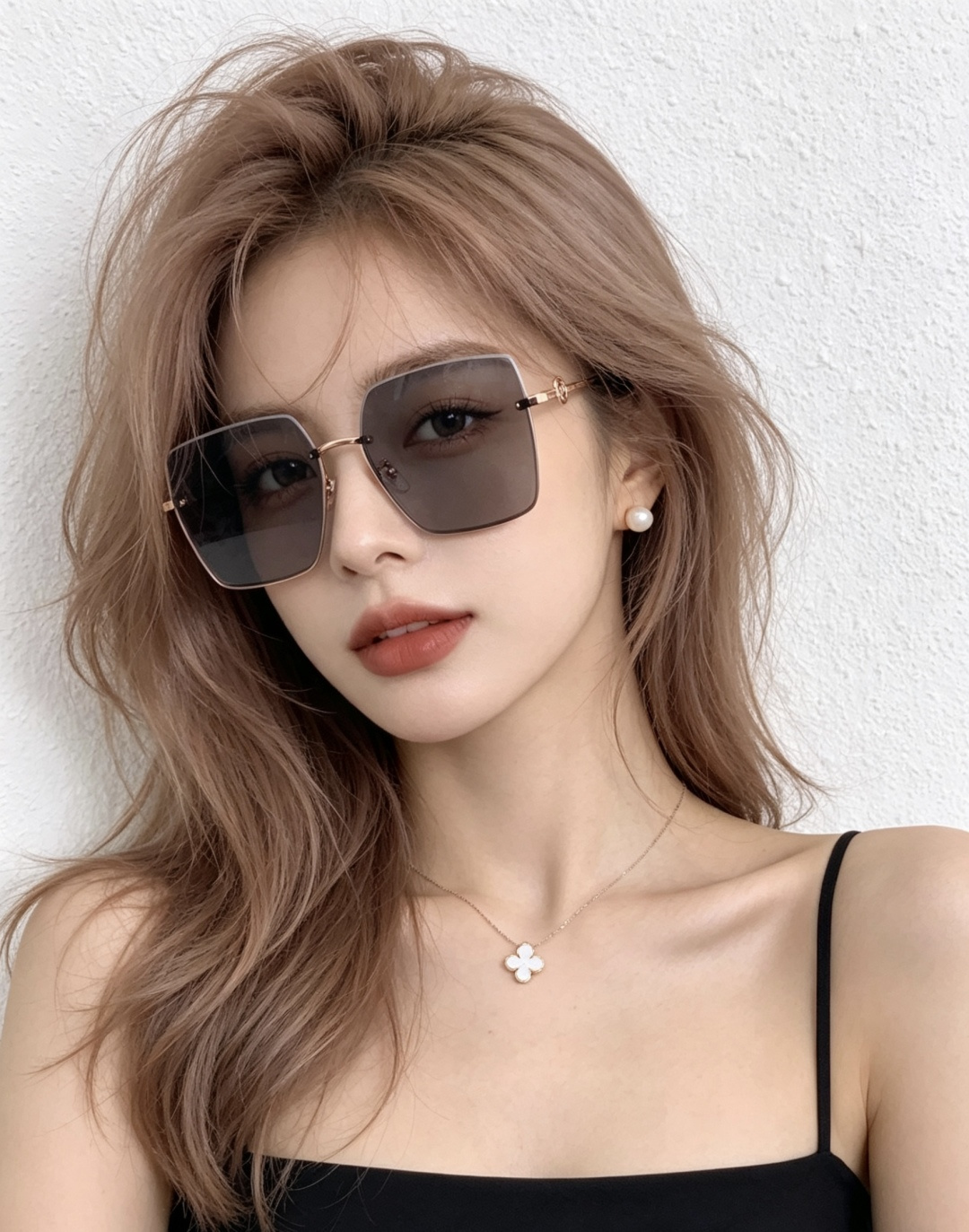 DIOR🌋☔️时尚无框太阳镜镜片 顶级奢侈品[强] 高品质[胜利][亲亲]🍦🍨 [得意] 气质非凡😄 🍫