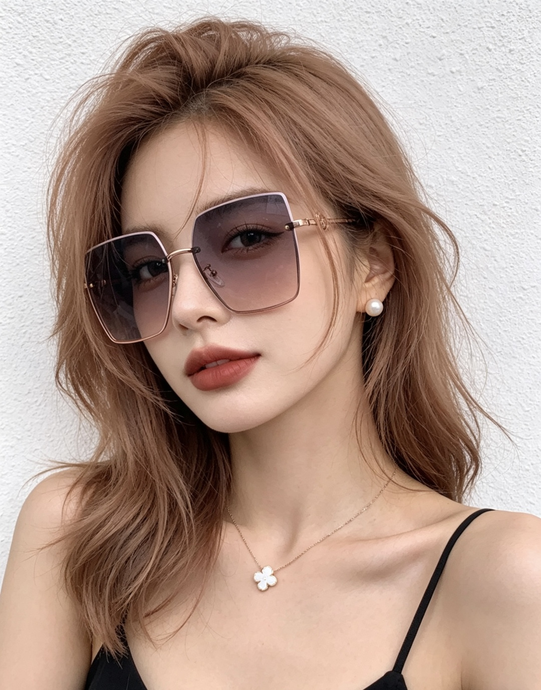 DIOR🌋☔️时尚无框太阳镜镜片 顶级奢侈品[强] 高品质[胜利][亲亲]🍦🍨 [得意] 气质非凡😄 🍫