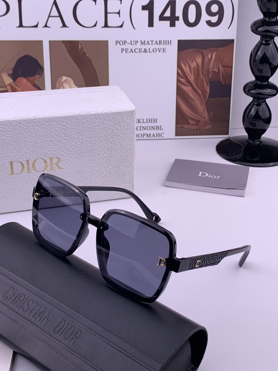 【DIOR】迪奥太阳镜 时尚造型 开车驾驶镜时尚墨镜🌸世界顶级奢华品牌，品质保证！😍😍经典款, 明星热爱