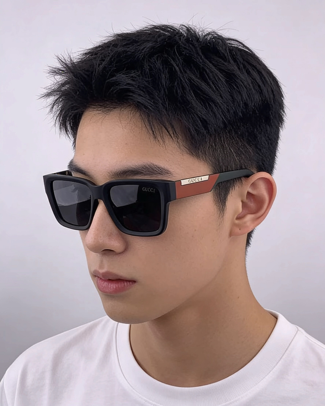 🔺 【GUCCI-偏光太阳镜】开春新款 潮流爆款 时尚方框偏光太阳镜 高品质 佩戴舒适 网红潮款墨镜 女