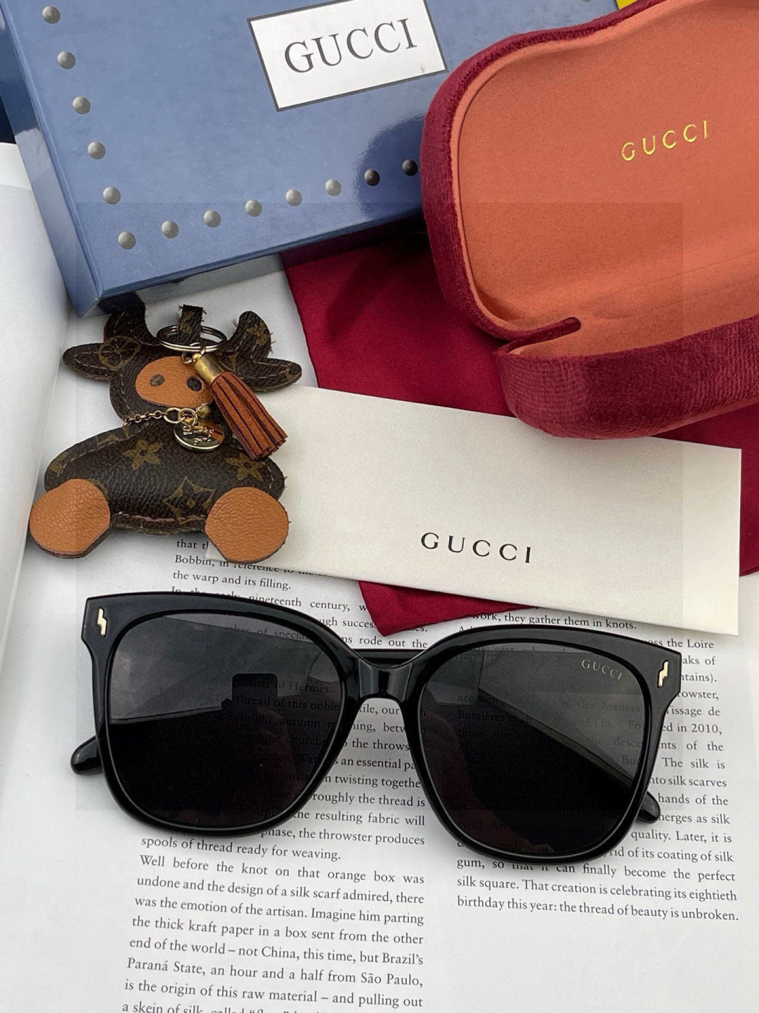 【TR偏光系列】Gucci 经典的大框设计，情侣款不挑脸型，无论搭配大衣还是连衣裙都非常显气质偏光镜片预