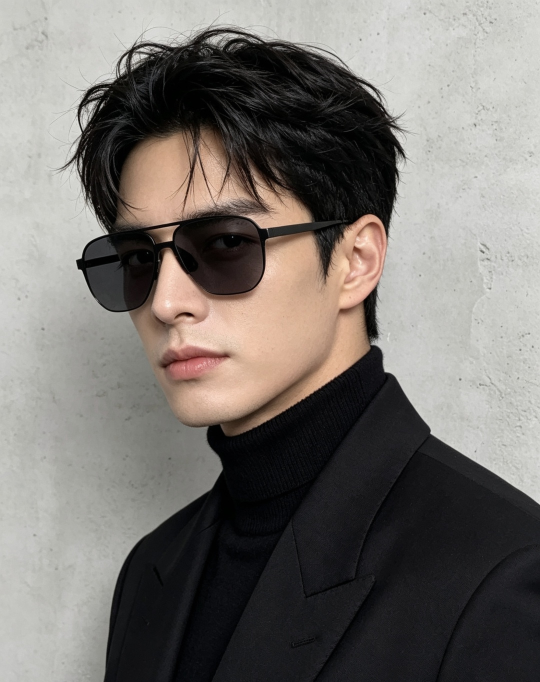 GUCCI 男款炫彩飞行员偏光太阳镜 ❤️材质：高清尼龙加厚卡槽高清偏光镜片 🌹无边框镜架💕颜👍型号：G