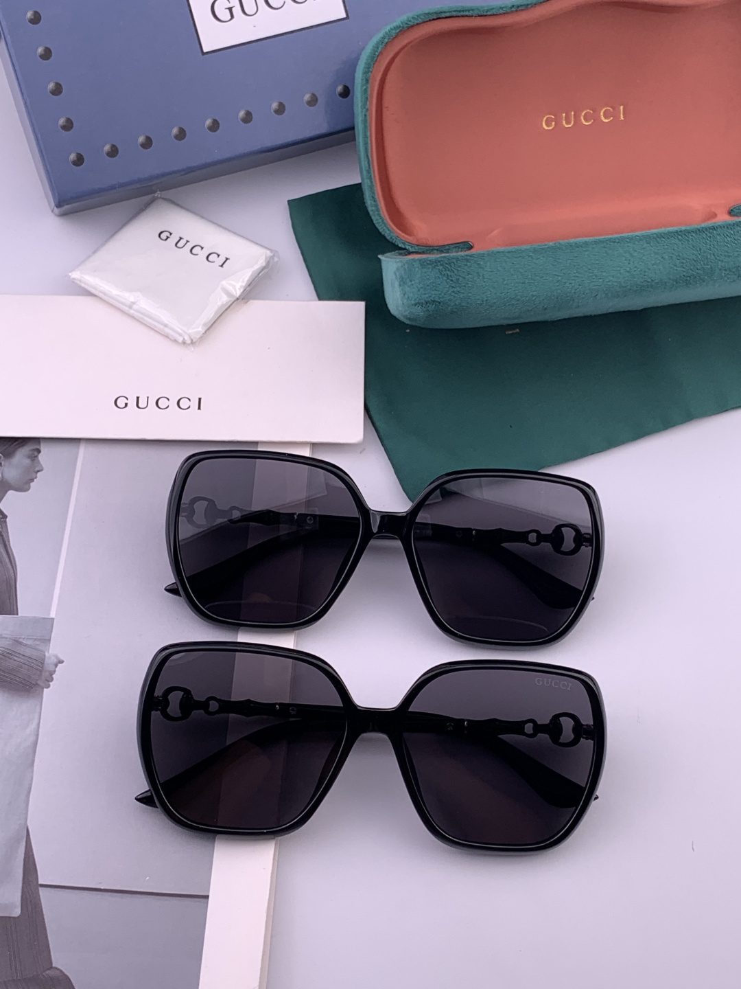 🔺Gucci🔻 古奇 新款太阳镜 精致优雅竹节设计 佩戴舒适值得推荐🔝🔝型号：G3612