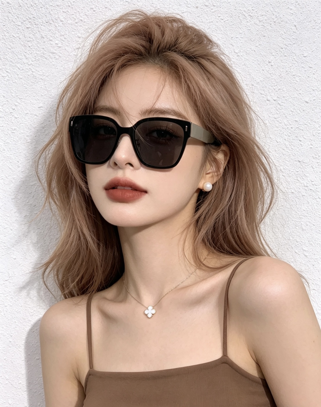 GUCCI 新款连体尼龙偏光太眼镜，情侣款时尚方框太阳镜佩戴舒适网红潮流款墨镜，大气女人范儿，大脸小脸都