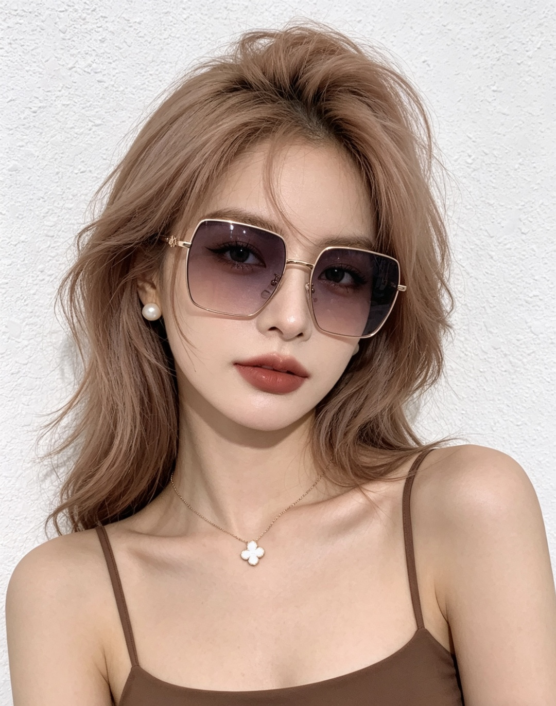 Gucci墨镜 新款 。 方框设计再优雅的同时还能在视觉上修饰脸型，敲显脸小，不挑脸型 复古的马衔扣配上