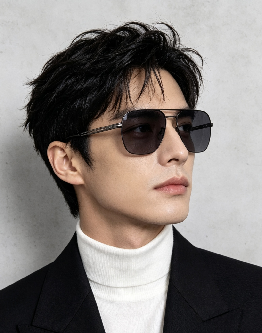 ♦️ GUCCI 新款男女情侣款太阳镜iP电镀永不褪色 超轻超有弹性整幅眼镜无螺丝重要的是压不坏 高清尼