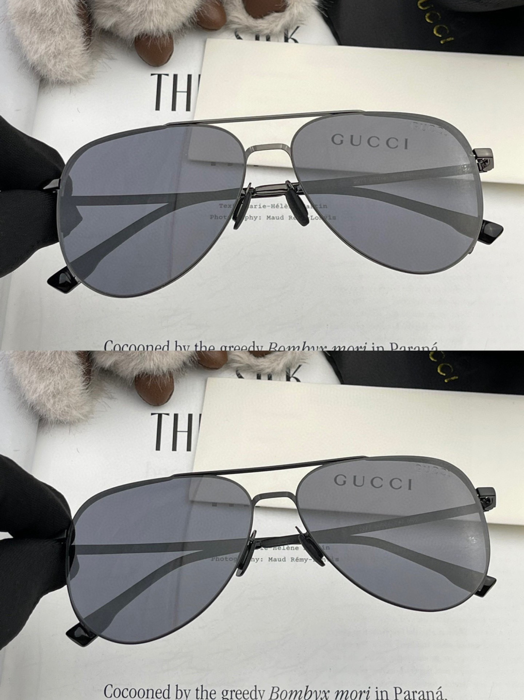 GUCCI 新款男女情侣款太阳镜多边形墨镜i 🉐️电镀永不褪色 超轻超有弹性整幅眼镜无螺丝重要的是压不坏