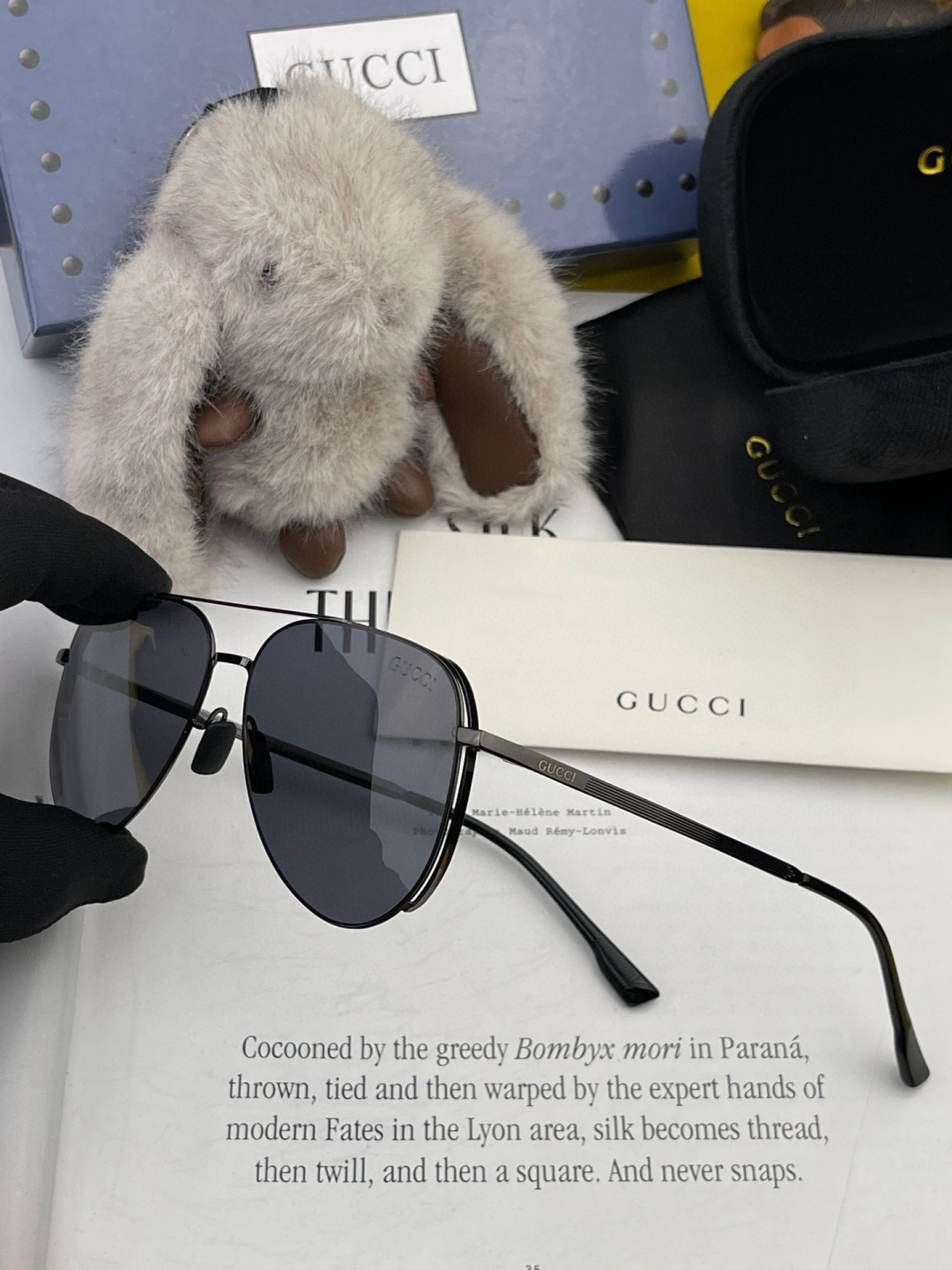 GUCCI 新款男女情侣款太阳镜多边形墨镜i 🉐️电镀永不褪色 超轻超有弹性整幅眼镜无螺丝重要的是压不坏