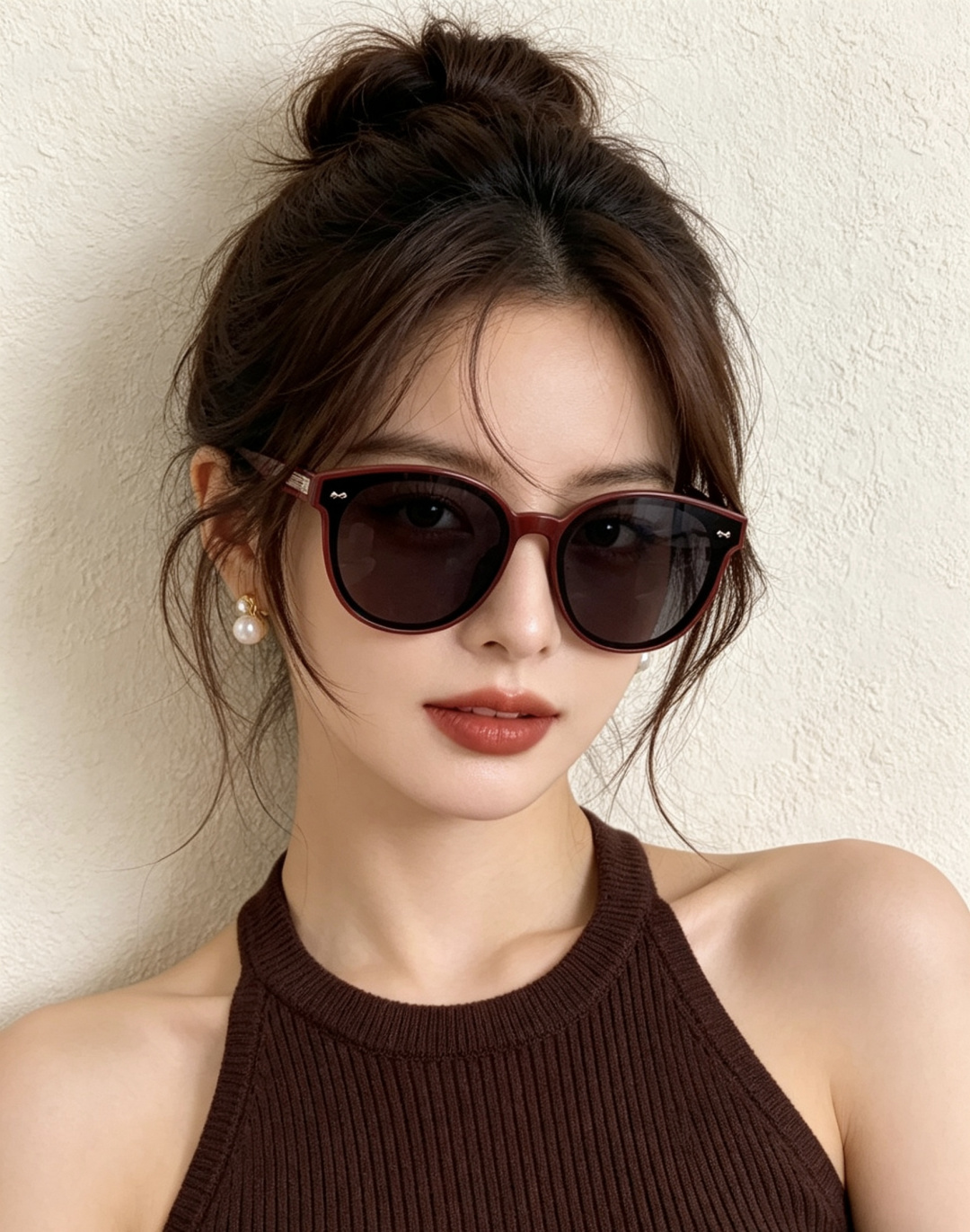 GUCCI 新款尼龙偏光太眼镜，情侣款时尚方框太阳镜佩戴舒适网红潮流款墨镜，大气女人范儿，大脸小脸都好看