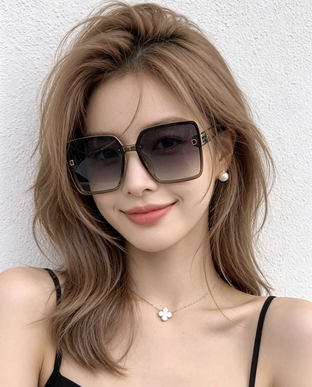 🔺 【DIOR-迪奥】开春新款 潮流爆款 时尚方框偏光太阳镜 高品质 佩戴舒适 网红潮款墨镜 女士高清偏